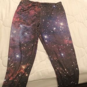 Womans galaxy leggings